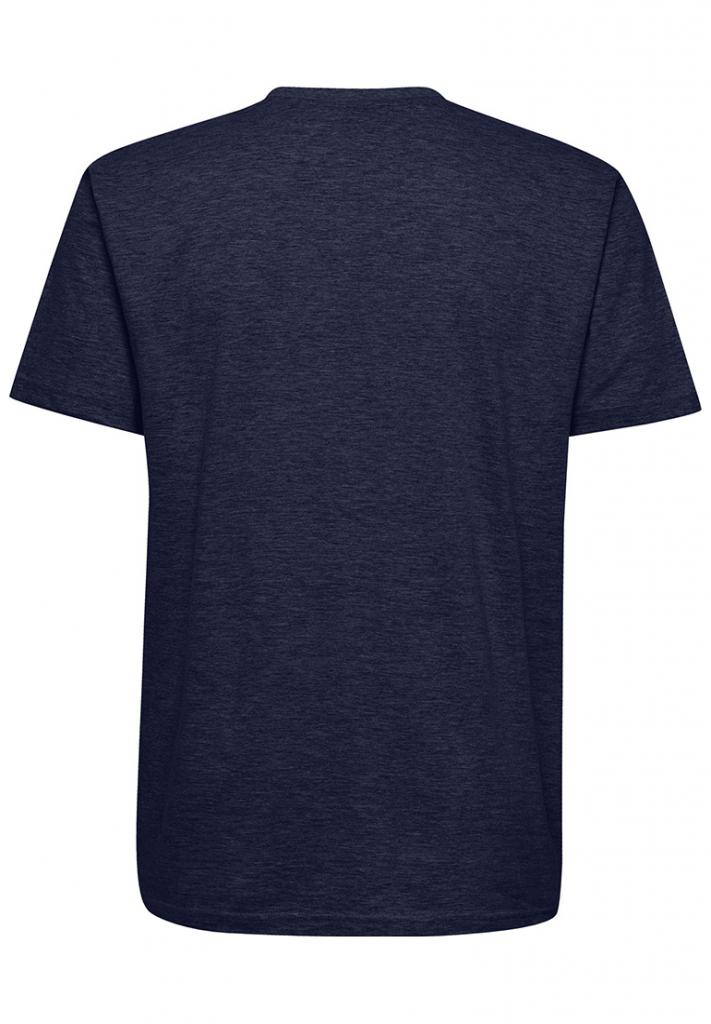 Футболка HMLGO COTTON LOGO T-SHIRT S/S 203-513-7026-S Взрослые Мужской ТЕМНО-СИНИЙ