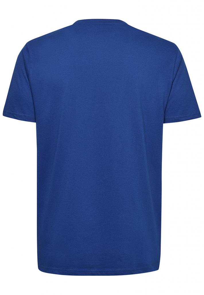 Футболка HMLGO COTTON LOGO T-SHIRT S / S 203-513-7045-XL Дорослі Чоловіча СИНІЙ