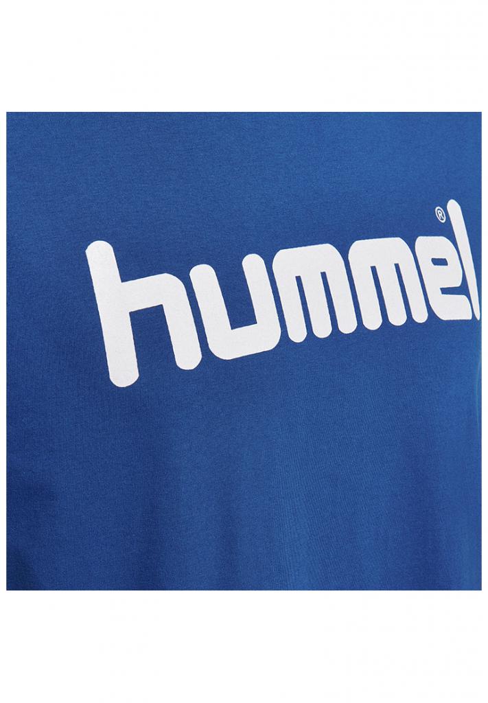 Футболка HMLGO COTTON LOGO T-SHIRT S/S 203-513-7045-S Взрослые Мужской СИНИЙ