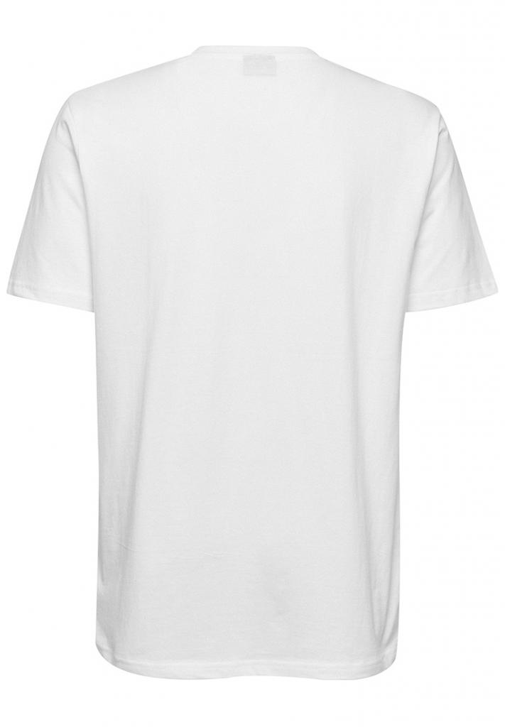 Футболка HMLGO COTTON LOGO T-SHIRT S / S 203-513-9001-XXXL Дорослі Чоловіча БІЛИЙ
