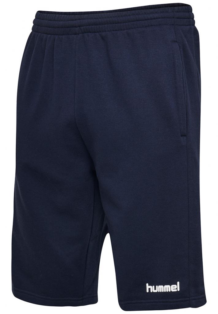 Шорти HMLGO COTTON BERMUDA SHORTS 203-533-7026-M Дорослі Чоловіча ТЕМНО-СИНІЙ