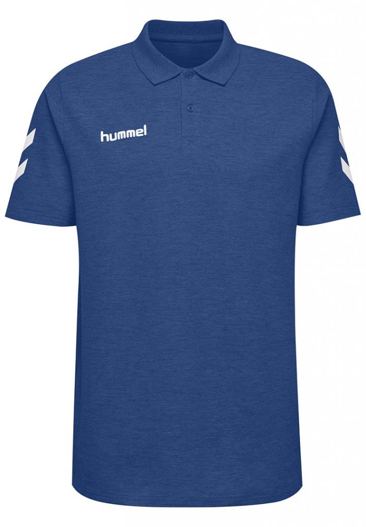 Футболка-поло HMLGO COTTON POLO 203-520-7045-M Дорослі Чоловіча СИНІЙ