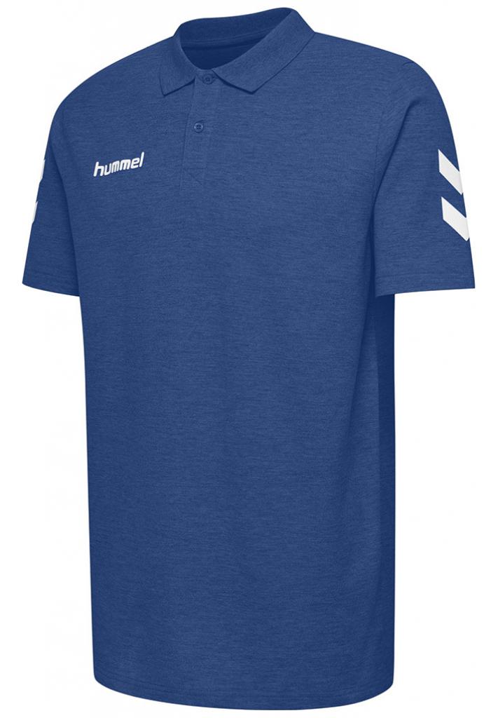 Футболка-поло HMLGO COTTON POLO 203-520-7045-M Дорослі Чоловіча СИНІЙ