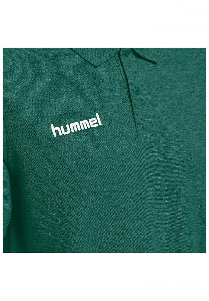 Футболка-поло HMLGO COTTON POLO 203-520-6140-XXXL Взрослые Мужской ЗЕЛЁНЫЙ