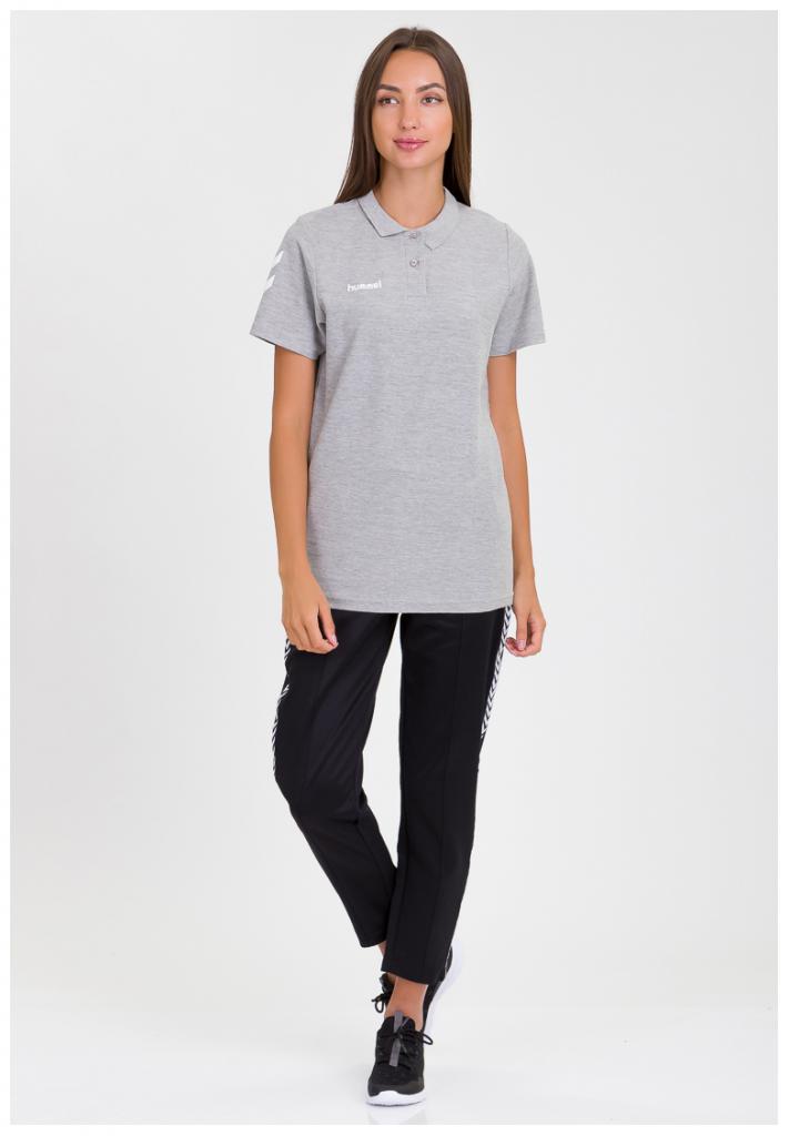 Футболка-поло женская HMLGO COTTON POLO WOMAN 203-522-2006-XXL Взрослые Женский СЕРЫЙ