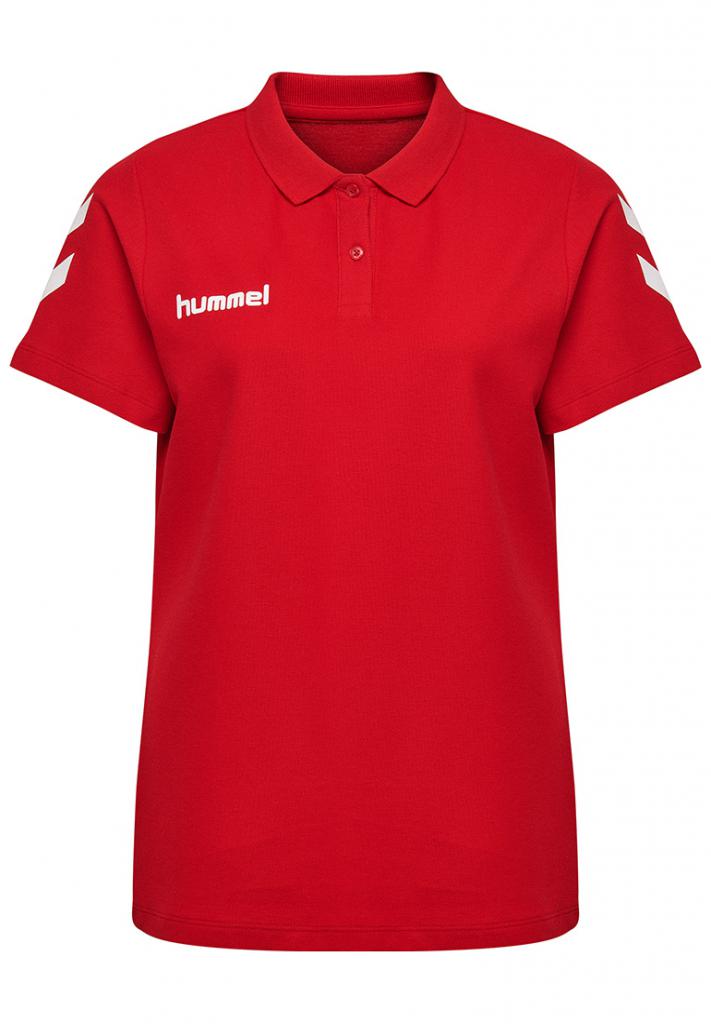 Футболка-поло женская HMLGO COTTON POLO WOMAN 203-522-3062-XL Взрослые Женский КРАСНЫЙ