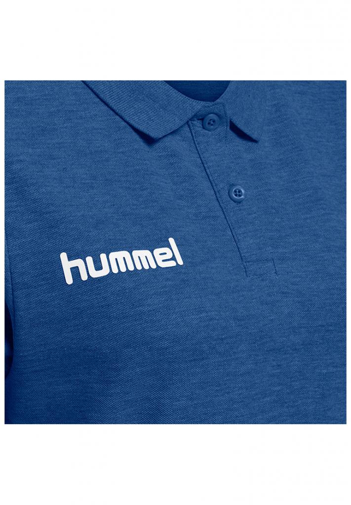 Футболка-поло женская HMLGO COTTON POLO WOMAN 203-522-7045-S Взрослые Женский СИНИЙ