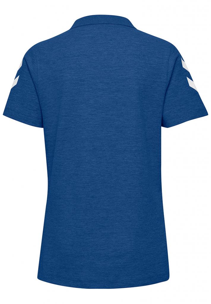 Футболка-поло женская HMLGO COTTON POLO WOMAN 203-522-7045-M Взрослые Женский СИНИЙ