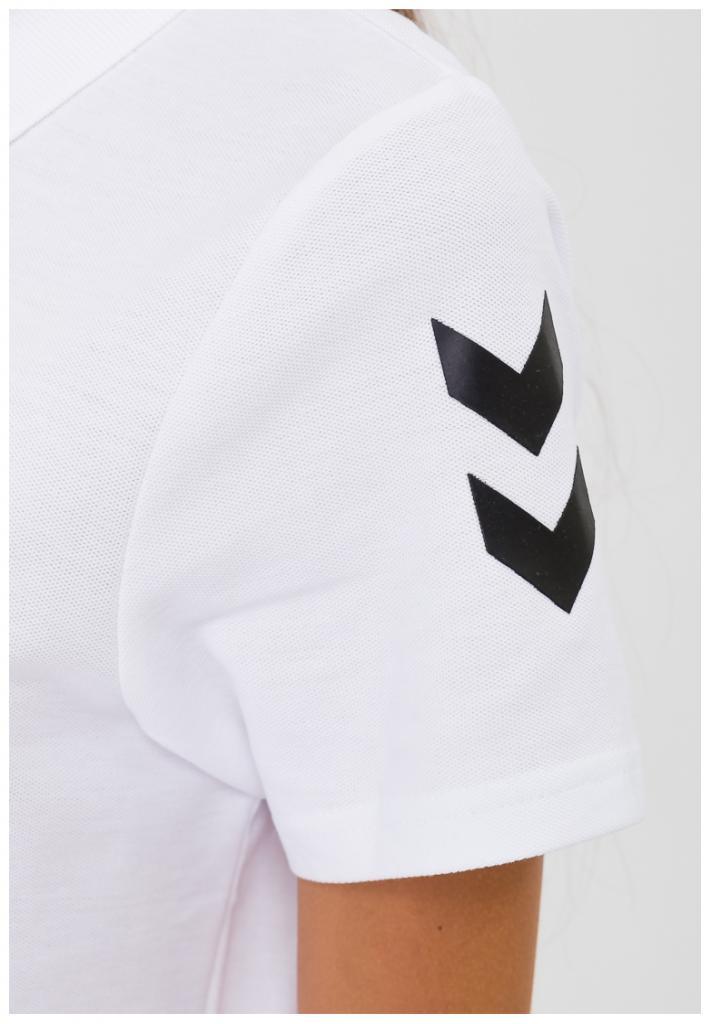 Футболка-поло женская HMLGO COTTON POLO WOMAN 203-522-9001-S Взрослые Женский БЕЛЫЙ
