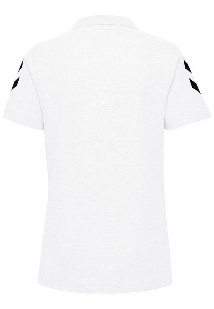 Футболка-поло женская HMLGO COTTON POLO WOMAN 203-522-9001-S Взрослые Женский БЕЛЫЙ