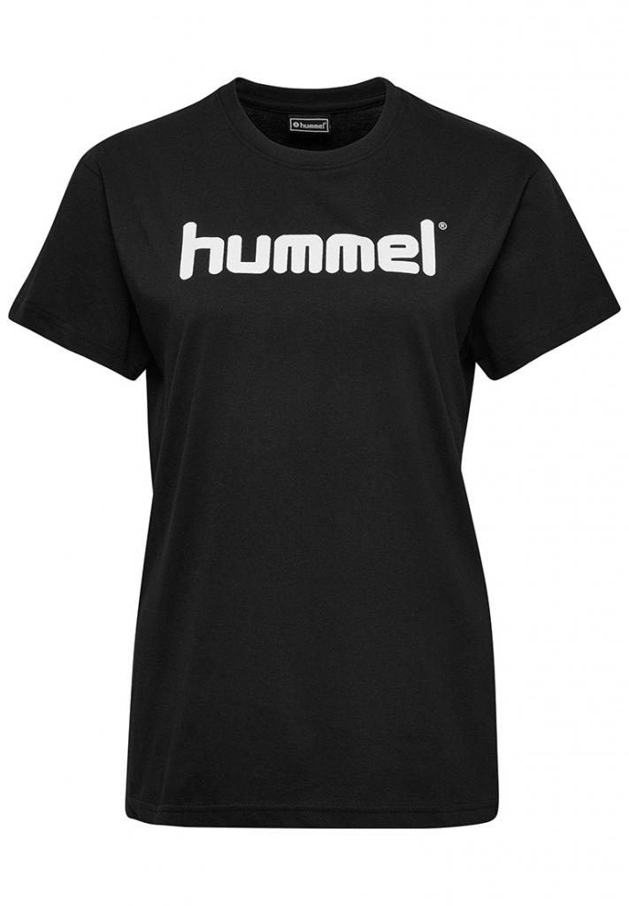 Футболка женская HMLGO COTTON LOGO T-SHIRT WOMAN S/S 203-518-2001-XL Взрослые Женский ЧЕРНЫЙ