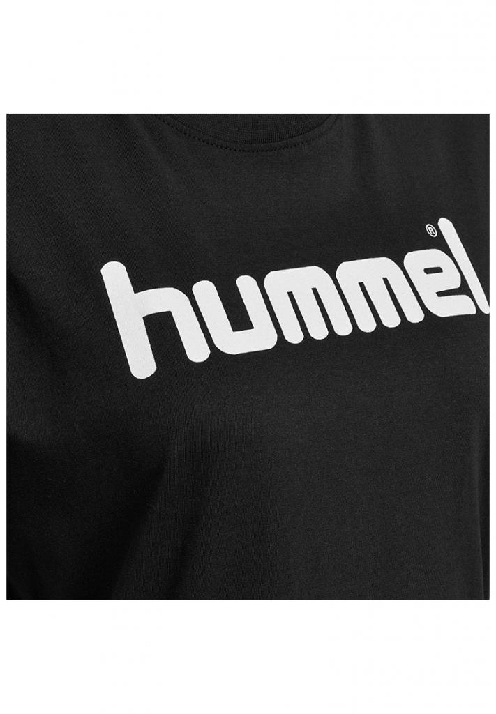 Футболка женская HMLGO COTTON LOGO T-SHIRT WOMAN S/S 203-518-2001-XL Взрослые Женский ЧЕРНЫЙ