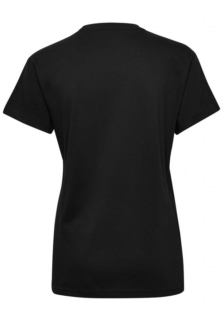 Футболка женская HMLGO COTTON LOGO T-SHIRT WOMAN S/S 203-518-2001-XS Взрослые Женский ЧЕРНЫЙ