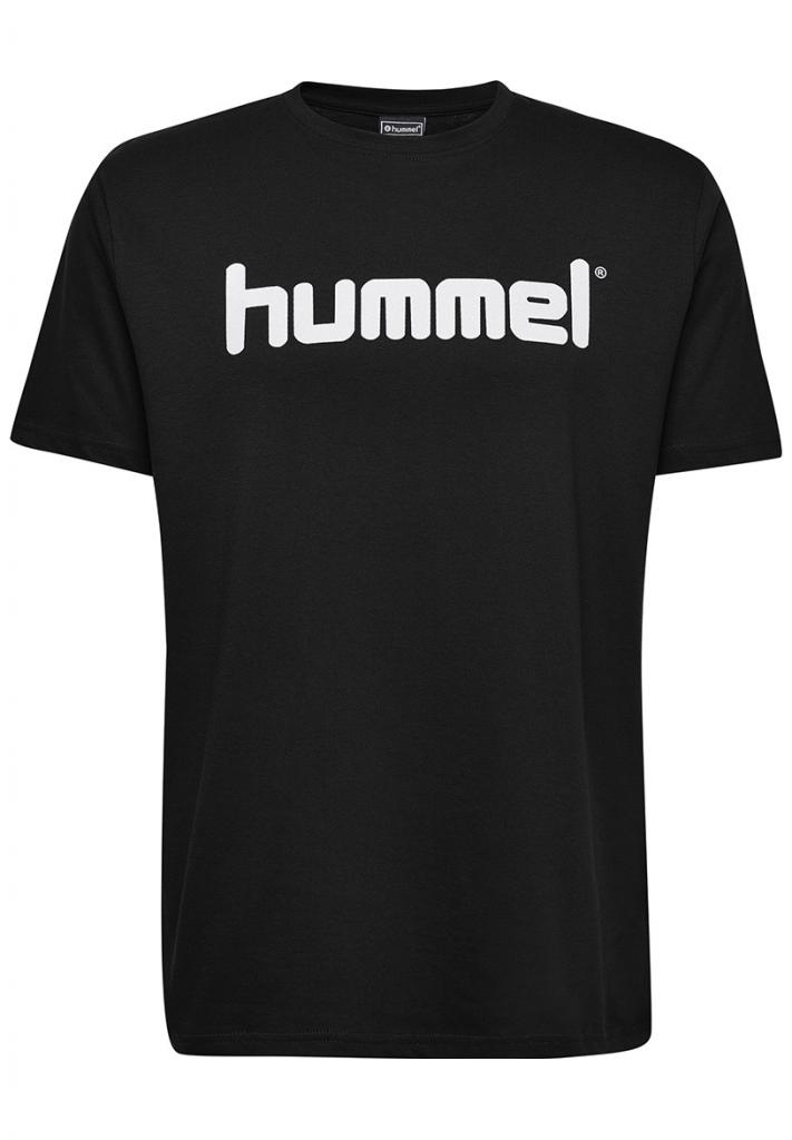 Футболка HMLGO COTTON LOGO T-SHIRT S/S 203-513-2001-S Взрослые Мужской ЧЕРНЫЙ