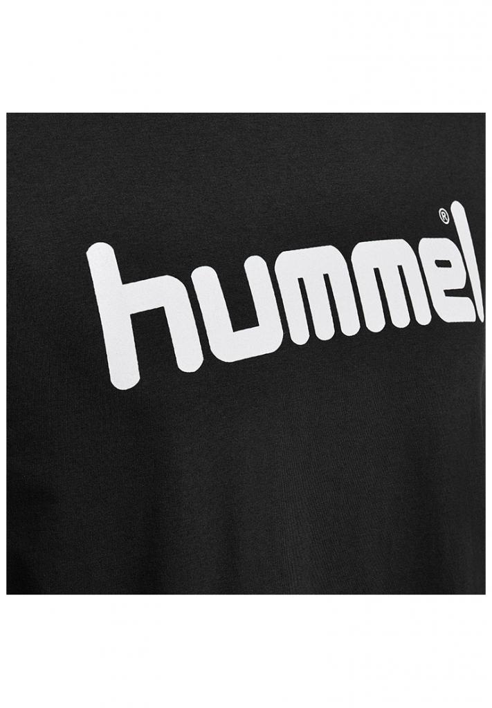 Футболка HMLGO COTTON LOGO T-SHIRT S/S 203-513-2001-S Взрослые Мужской ЧЕРНЫЙ