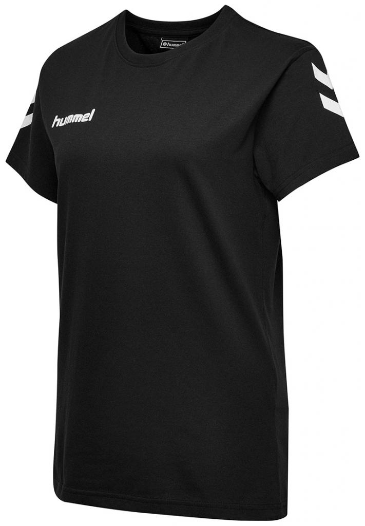 Футболка женская HMLGO COTTON T-SHIRT WOMAN S/S 203-440-2001-XXL Взрослые Женский ЧЕРНЫЙ