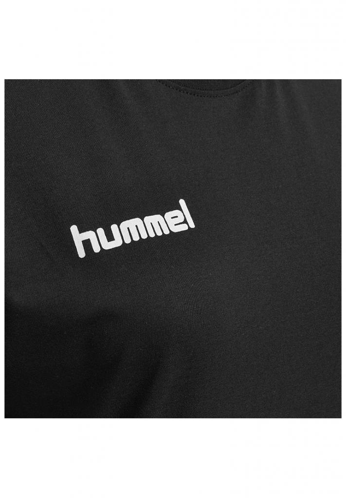 Футболка женская HMLGO COTTON T-SHIRT WOMAN S/S 203-440-2001-M Взрослые Женский ЧЕРНЫЙ