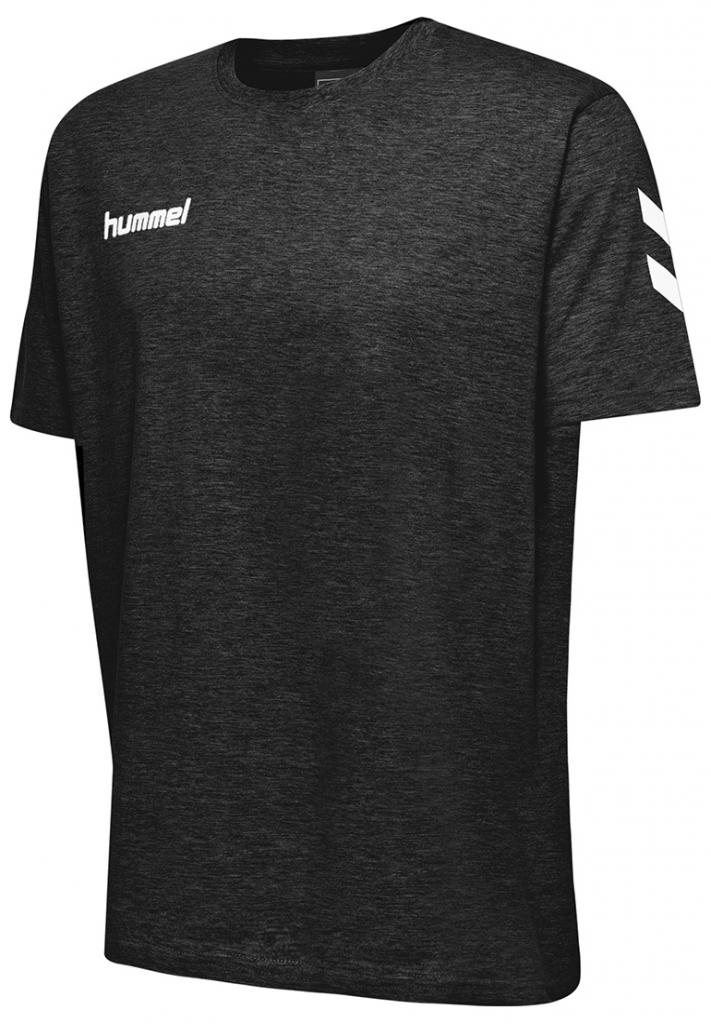 Футболка HMLGO COTTON T-SHIRT S / S 203-566-2001-M Дорослі Чоловіча ЧОРНИЙ