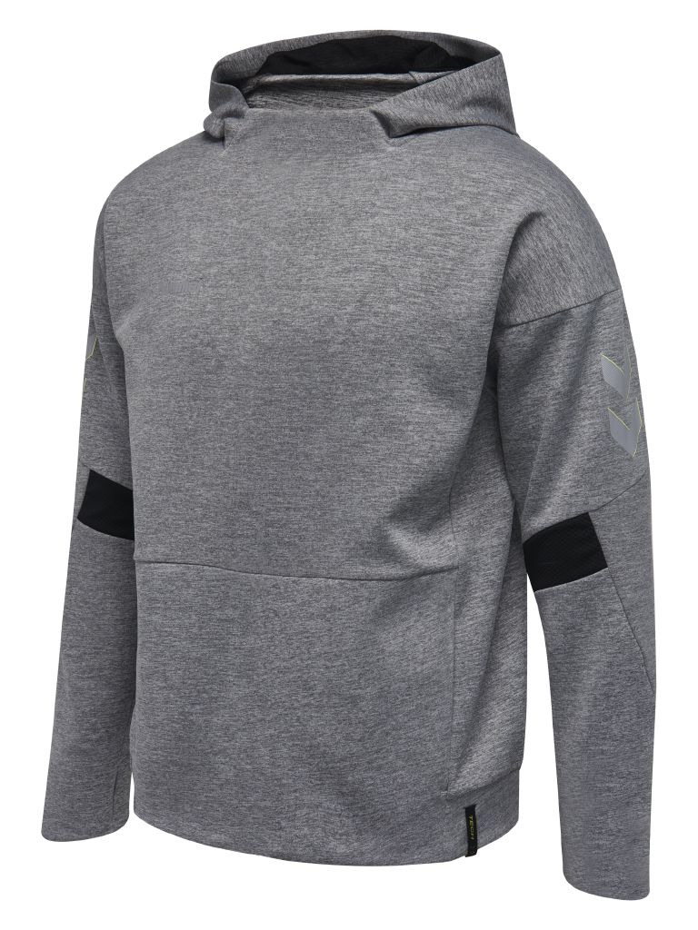 Худи TECH MOVE POLY HOODIE 200-017-2006-S Взрослые Мужской СЕРЫЙ