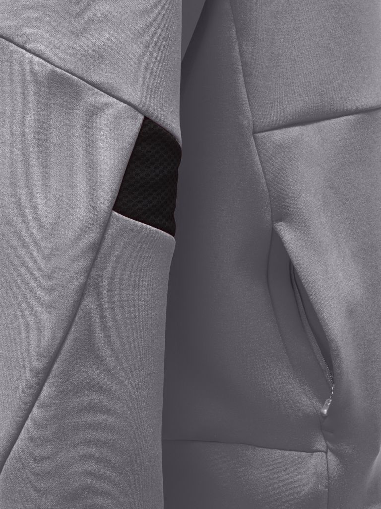 Худи TECH MOVE POLY HOODIE 200-017-2006-XXL Взрослые Мужской СЕРЫЙ