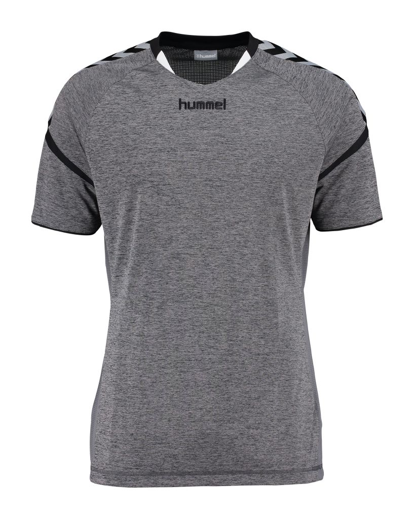 Футболка AUTH. CHARGE SS POLY JERSEY 003-677-2007-L Дорослі Чоловіча СІРИЙ