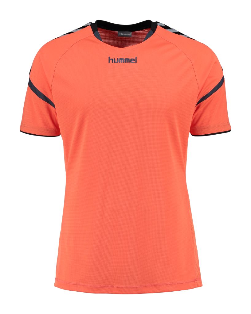 Футболка AUTH. CHARGE SS POLY JERSEY 003-677-0366-S Дорослі Чоловіча ПОМАРАНЧЕВИЙ