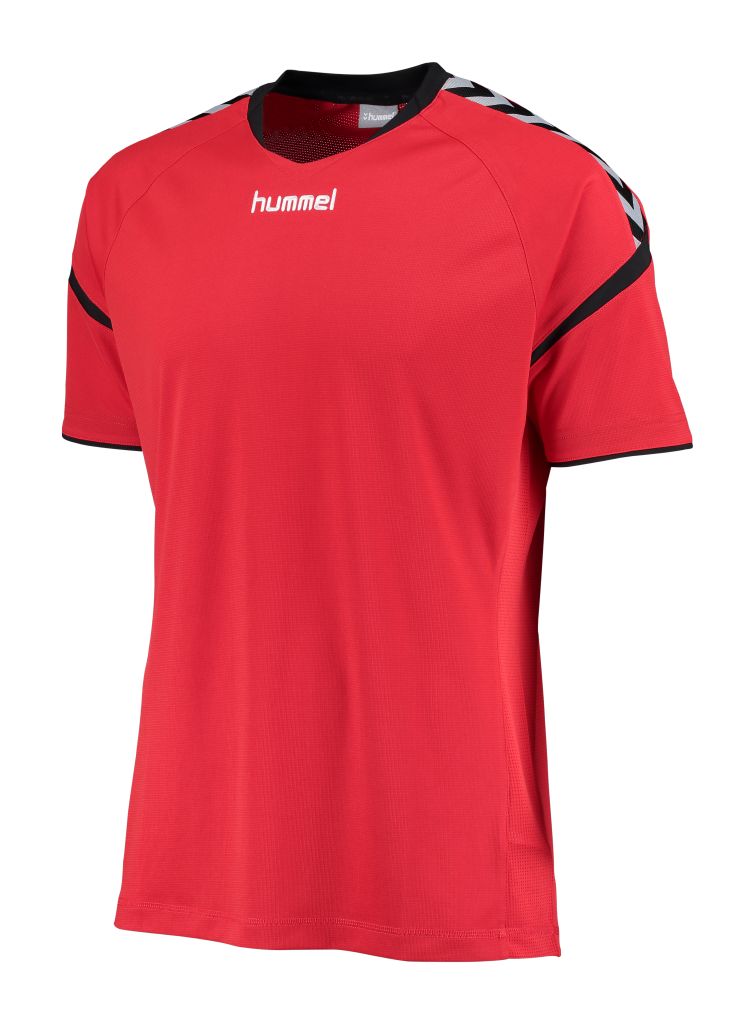 Футболка AUTH. CHARGE SS POLY JERSEY 003-677-3062-S Дорослі Чоловіча ЧЕРВОНИЙ