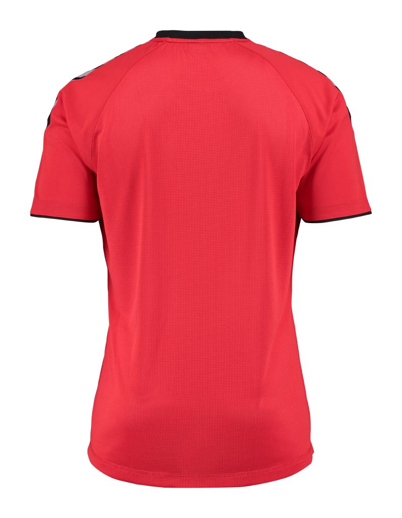 Футболка AUTH. CHARGE SS POLY JERSEY 003-677-3062-S Дорослі Чоловіча ЧЕРВОНИЙ