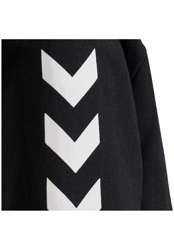 Кофта детская HMLGO KIDS COTTON ZIP HOODIE 204-231-2001-128 Подростки и дети Мужской ЧЕРНЫЙ