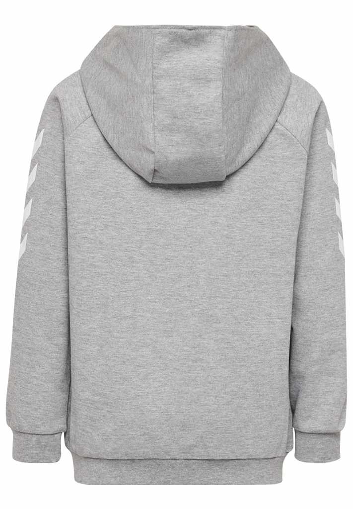 Кофта детская HMLGO KIDS COTTON ZIP HOODIE 204-231-2006-116 Подростки и дети Мужской СЕРЫЙ