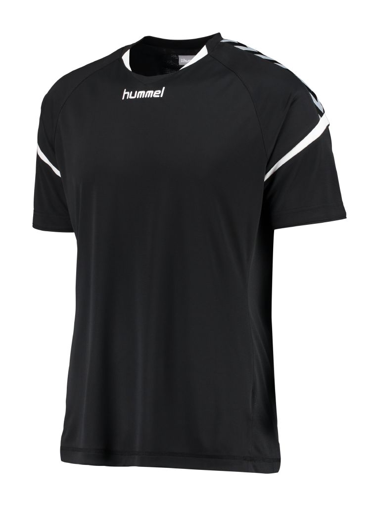 Футболка дитяча Hummel AUTH. CHARGE SS POLY JERSEY 103-677-2001-116-128 Підлітки і діти Унісекс ЧОРНИЙ