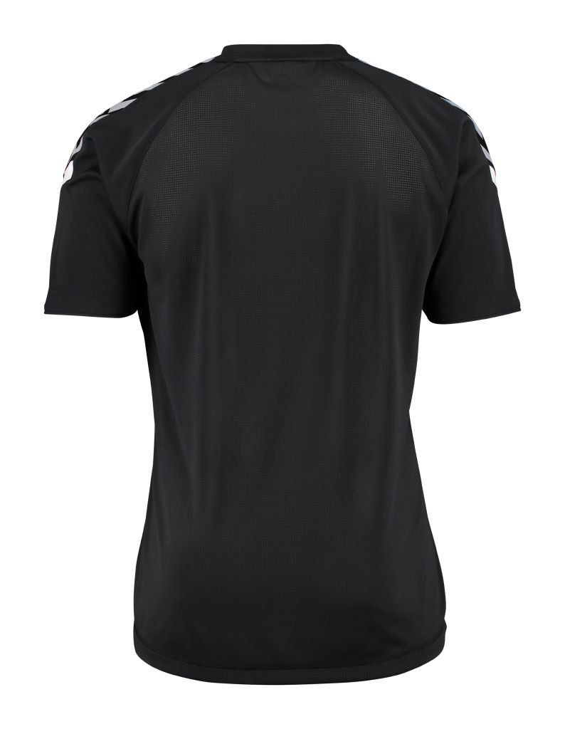 Футболка детская Hummel AUTH. CHARGE SS POLY JERSEY 103-677-2001-104 Подростки и дети Унисекс ЧЕРНЫЙ