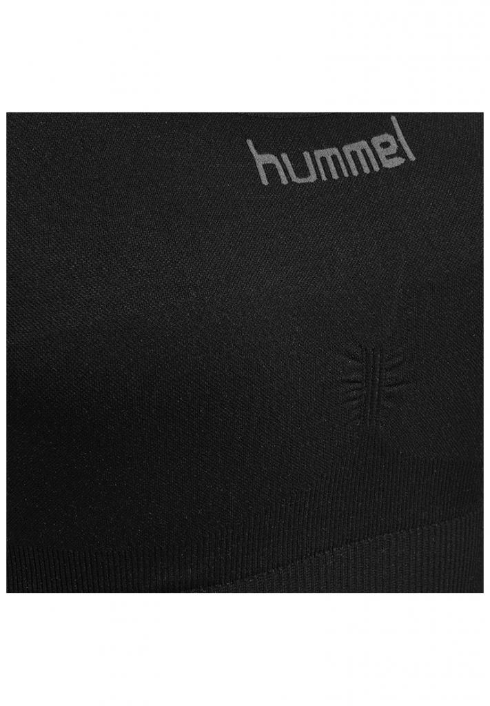 Топ HUMMEL FIRST SEAMLESS BRA WOMEN 202-647-2001-M/L Взрослые Женский ЧЕРНЫЙ