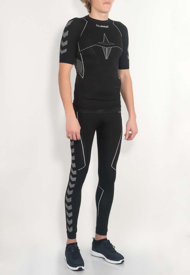 Футболка HERO BASELAYER MEN SS JERSEY 003-999-2055-XS/S Дорослі Чоловіча ЧОРНИЙ