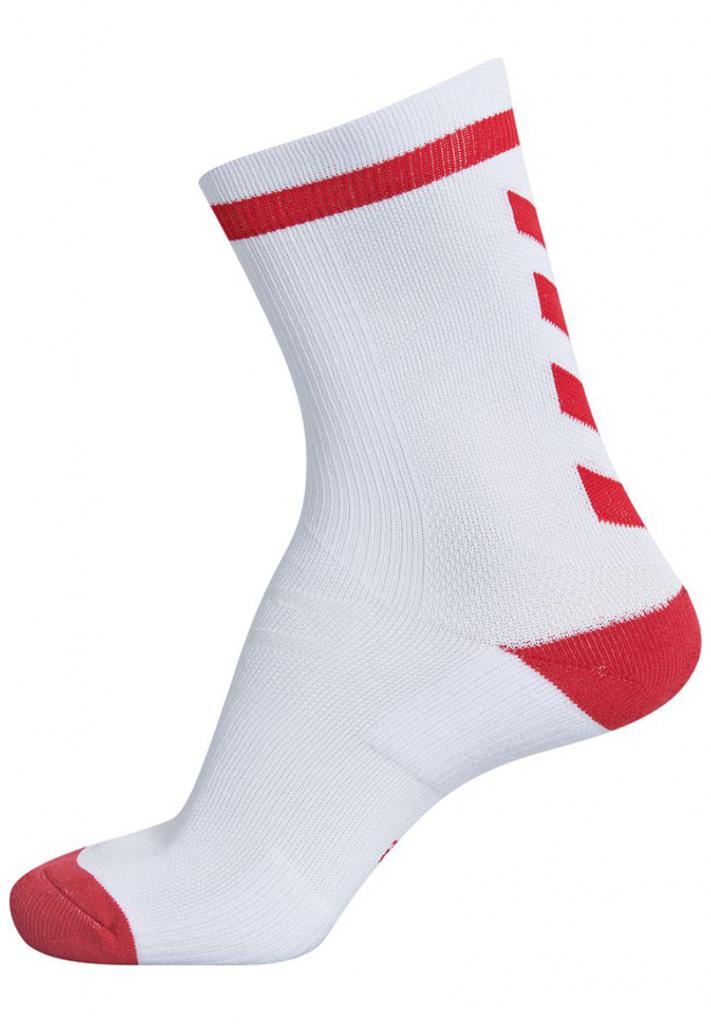 Носки ELITE INDOOR SOCK LOW 203-400-9402-39-42 Взрослые Унисекс БЕЛЫЙ-КРАСНЫЙ