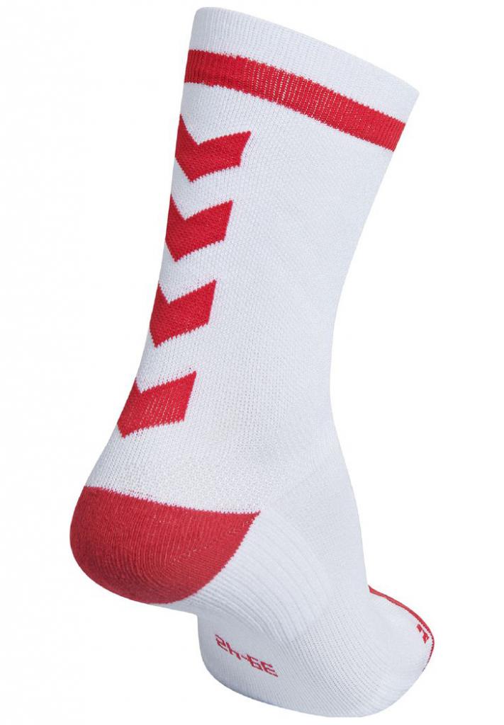 Носки ELITE INDOOR SOCK LOW 203-400-9402-39-42 Взрослые Унисекс БЕЛЫЙ-КРАСНЫЙ