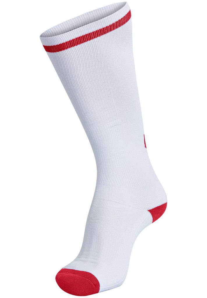 Шкарпетки ELITE INDOOR SOCK HIGH 204-044-9402-46-48 Дорослі Унісекс БІЛИЙ-ЧЕРВОНИЙ