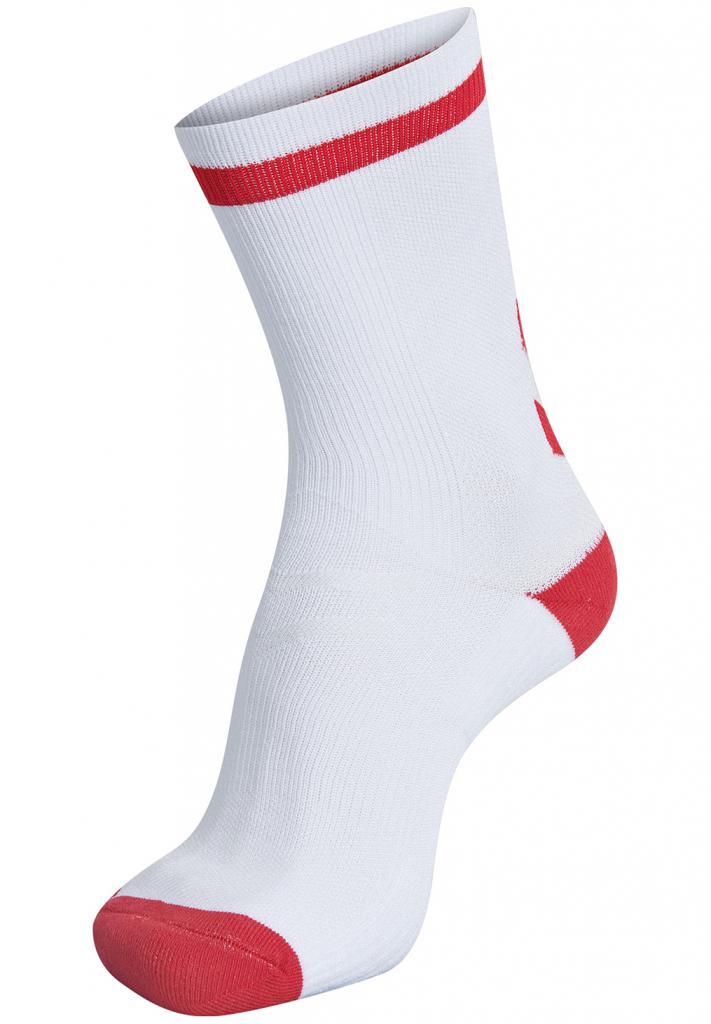 Носки ELITE INDOOR SOCK LOW 204-043-9402-46-48 Взрослые Унисекс БЕЛЫЙ-КРАСНЫЙ