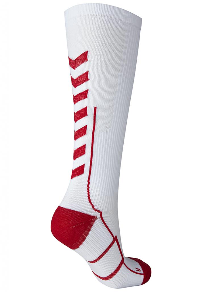 Носки функциональные TECH INDOOR SOCK HIGH 021-075-9402-12(41-45) Взрослые;Подростки и дети Унисекс БЕЛЫЙ-КРАСНЫЙ