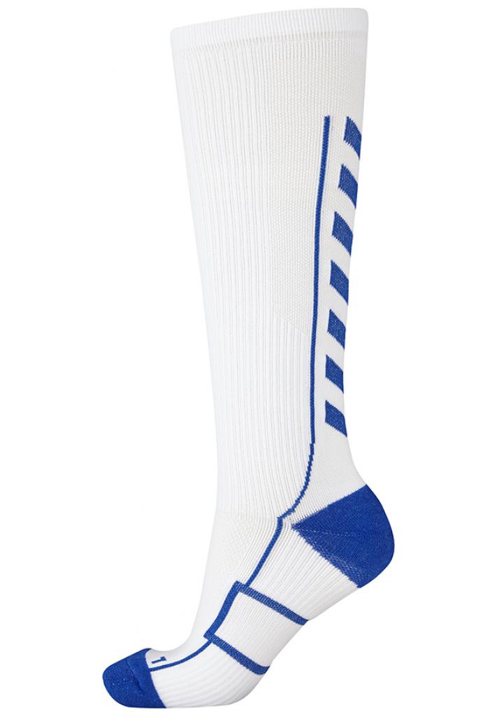 Носки функциональные TECH INDOOR SOCK HIGH 021-075-9368-8(32-35) Взрослые;Подростки и дети Унисекс БЕЛЫЙ-СИНИЙ
