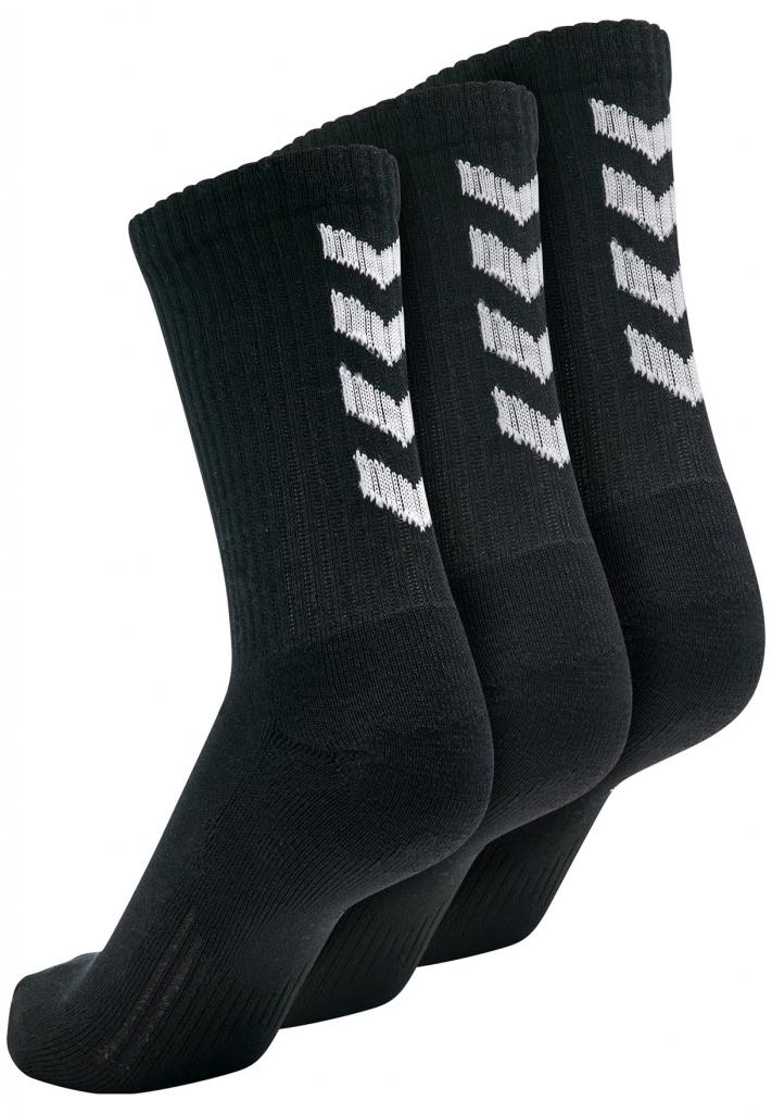 Носки FUNDAMENTAL 3-PACK SOCK 022-140-2001-12(41-45) Взрослые Унисекс ЧЕРНЫЙ