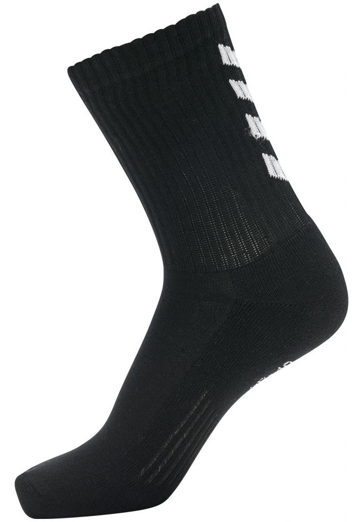 Носки FUNDAMENTAL 3-PACK SOCK 022-140-2001-8(32-35) Взрослые Унисекс ЧЕРНЫЙ