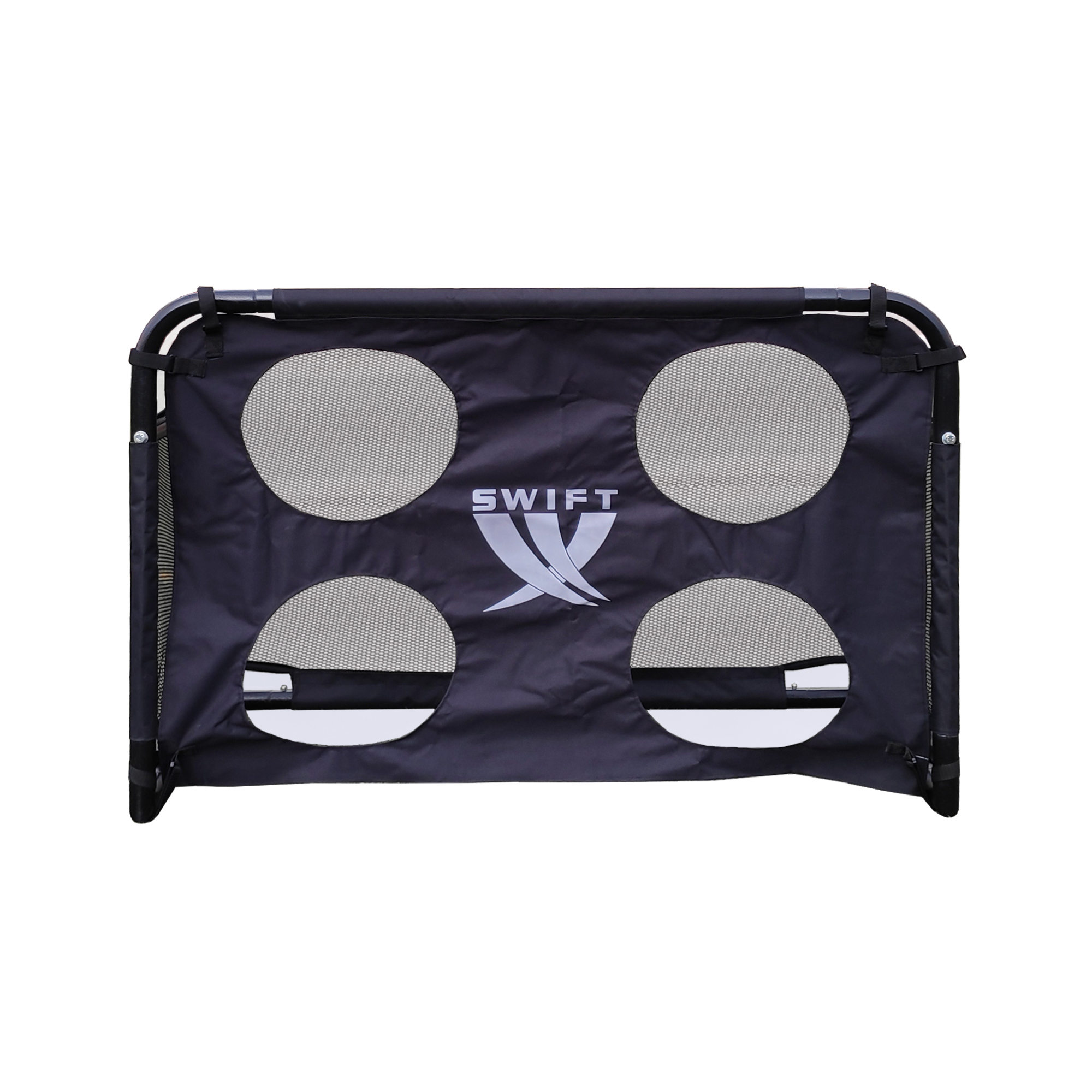 Ворота металлические с экраном Soccer Goal Post with Target 120 x 80 Cm