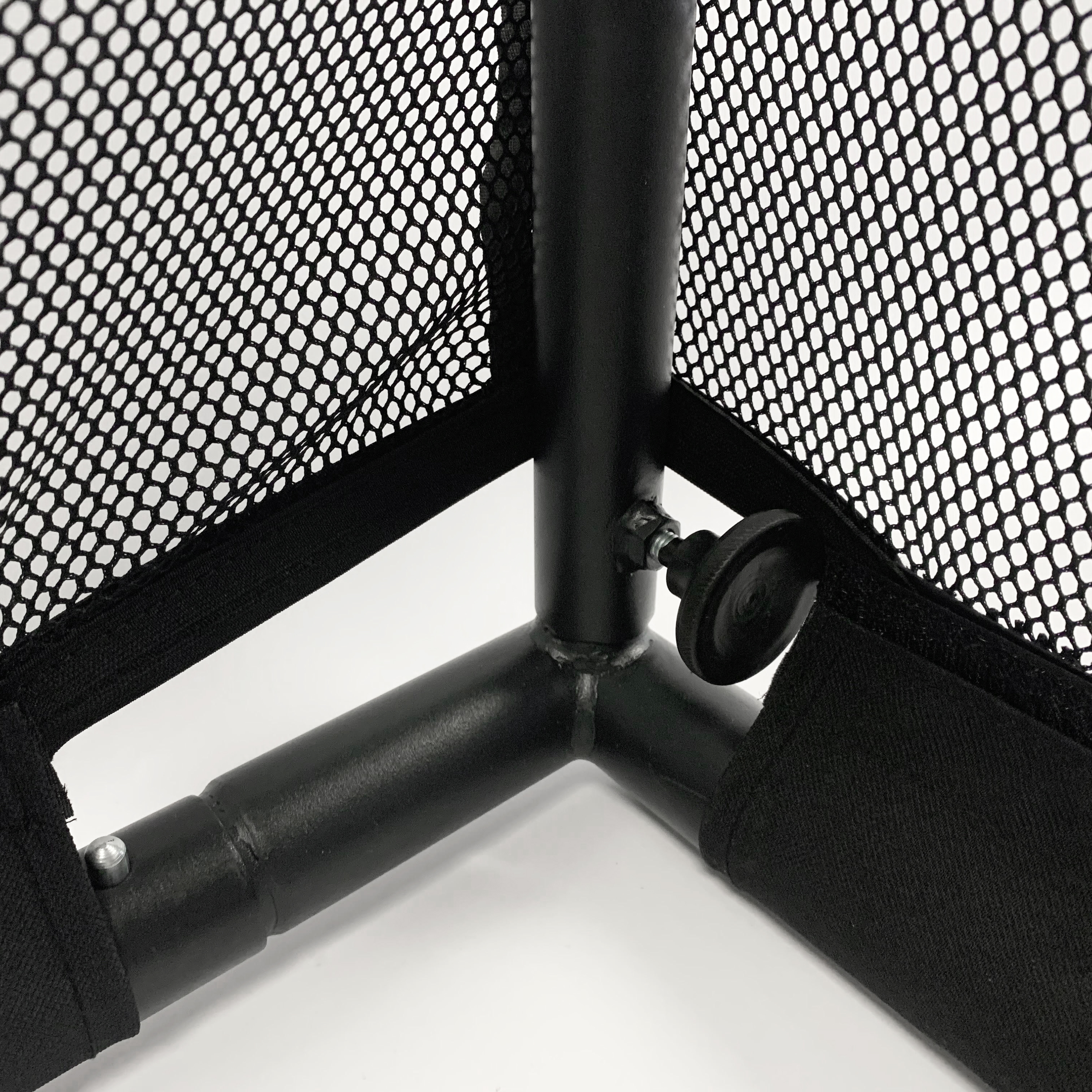 Ворота металлические с экраном Soccer Goal Post with Target 120 x 80 Cm