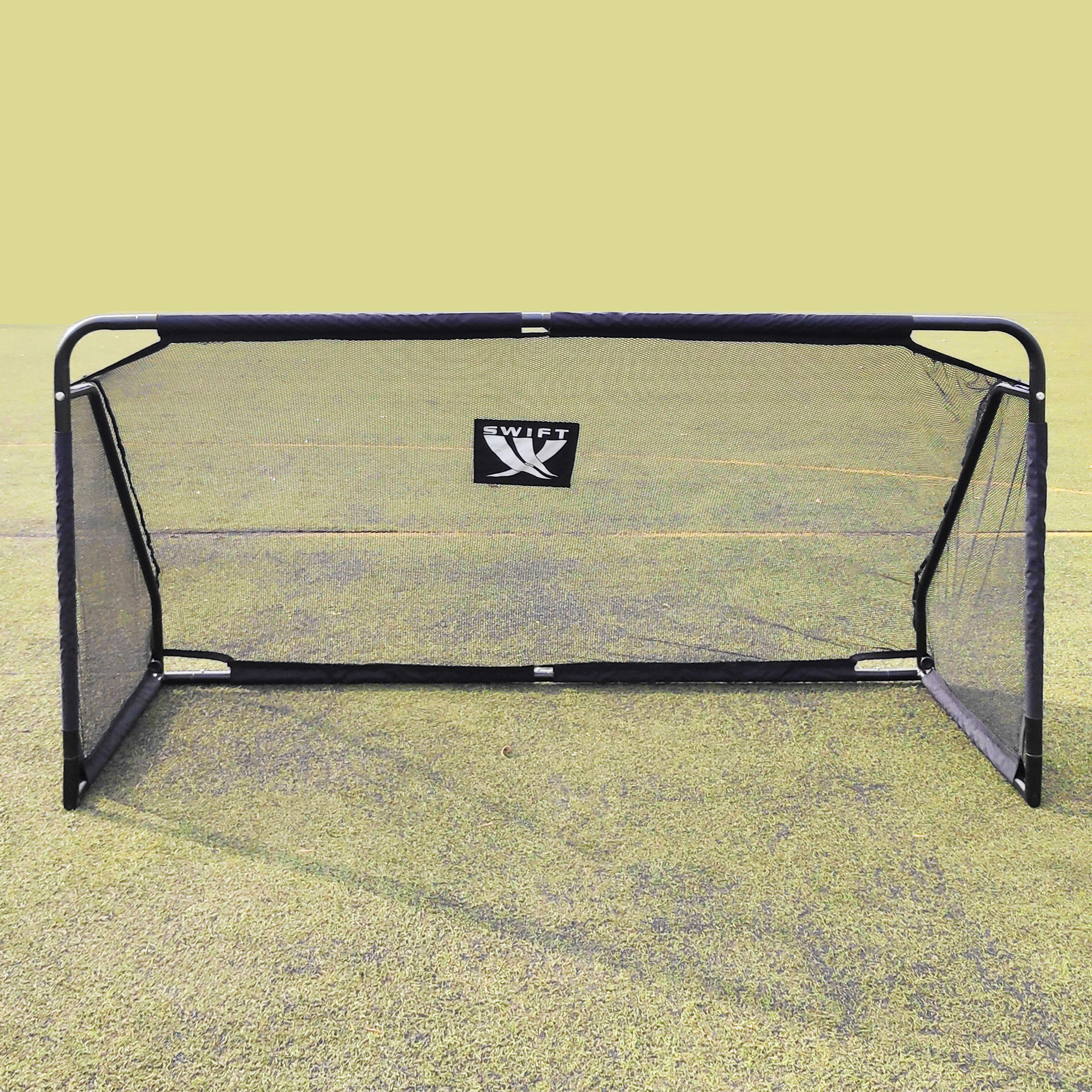 Ворота металлические с экраном Soccer Goal Post with Target 240 x 120 Cm