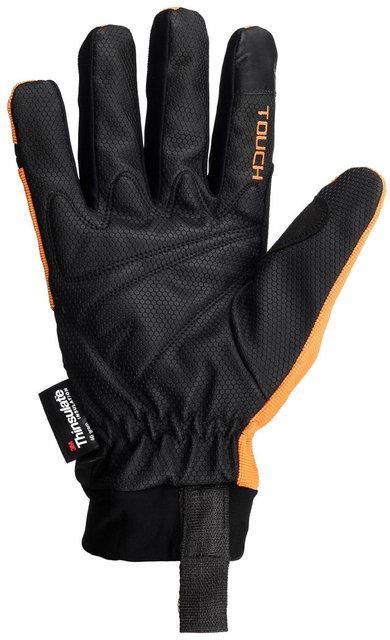 Перчатки лыжные PowerPlay 6906 Оранжевые S (Универсальные зимние)