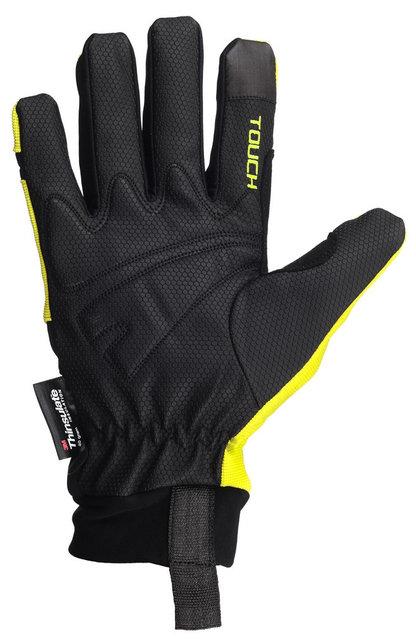 Перчатки лыжные PowerPlay 6906 Желтые S (Универсальные зимние)