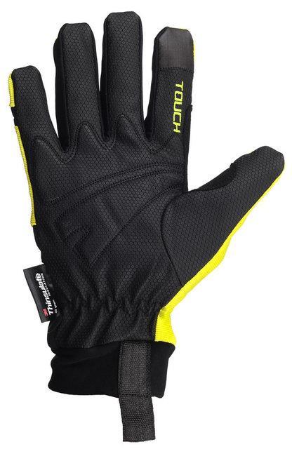 Перчатки лыжные PowerPlay 6906 Желтые M (Универсальные зимние)