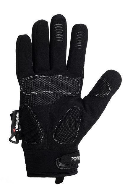 Перчатки лыжные PowerPlay 6890 Черные L (Универсальные зимние)