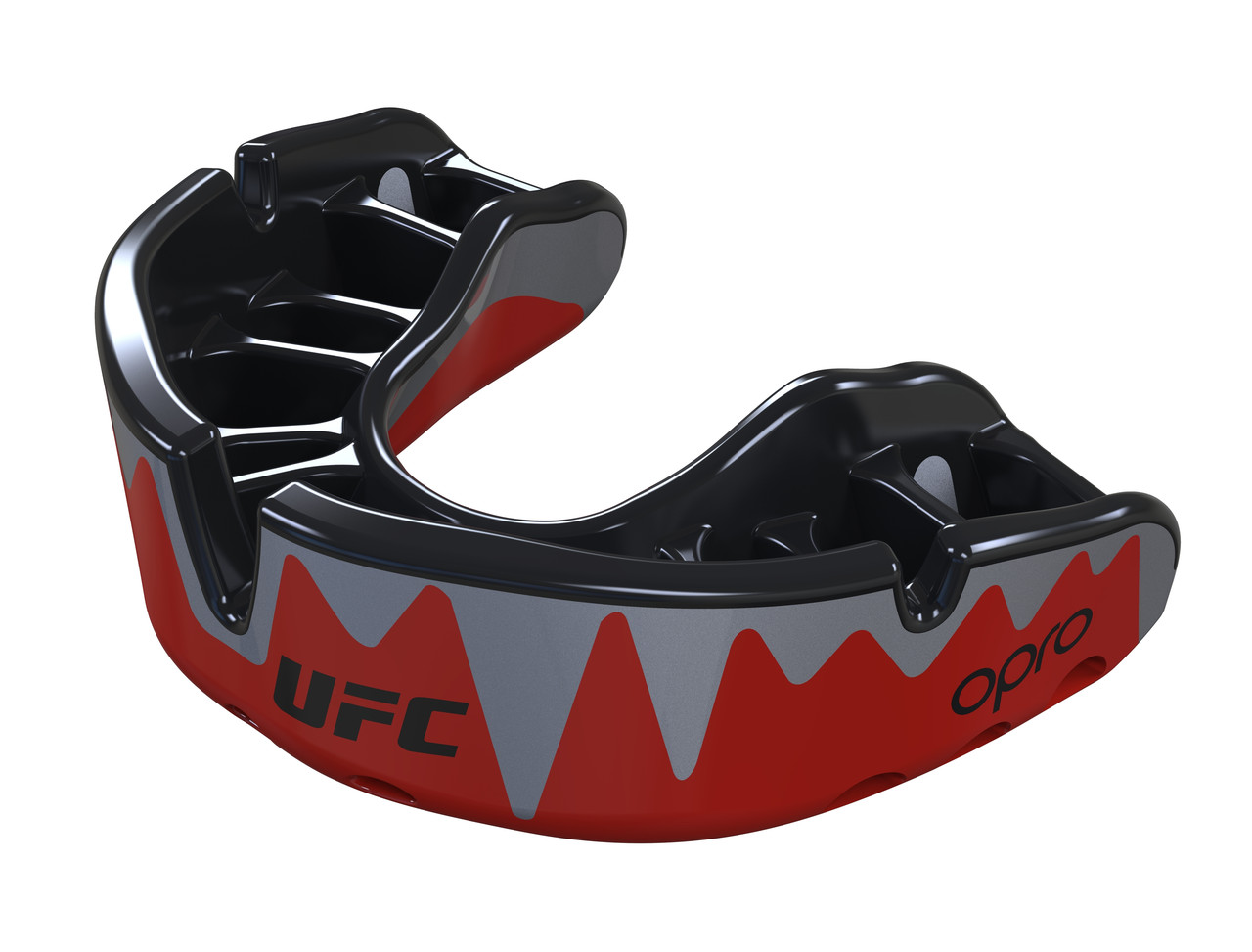 Капа OPRO Platinum UFC Hologram Red Metal/Black (art. 002261001)